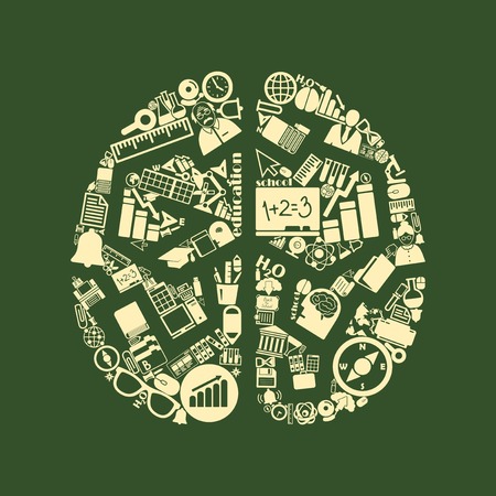 brain iconのイラスト素材