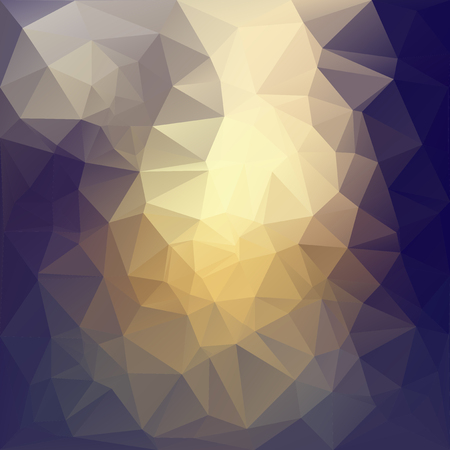 Magic triangle abstract background with highlights. Vector illustration.のイラスト素材