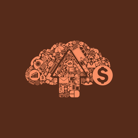 cloud iconのイラスト素材