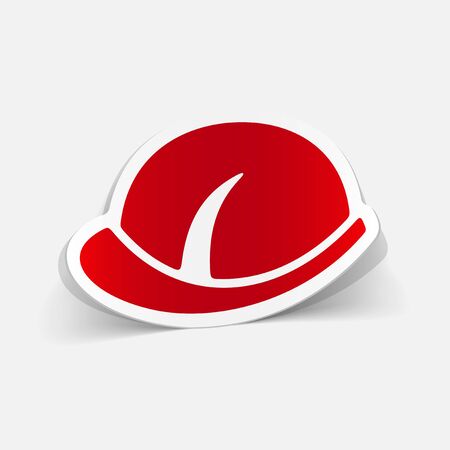 realistic design element: helmetのイラスト素材