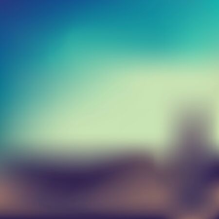 Magic blurred abstract background. Vector illustration. Blue, purple, white.のイラスト素材