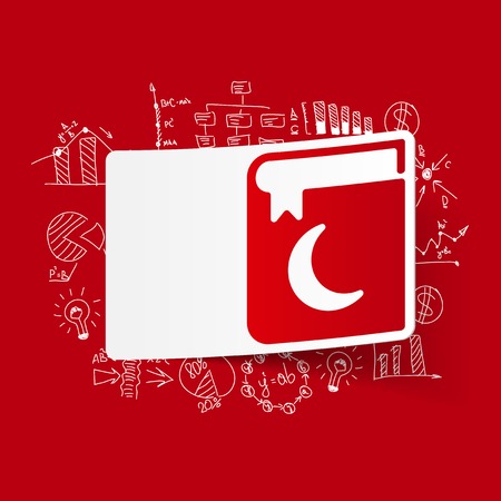 Drawing business formulas: koranのイラスト素材