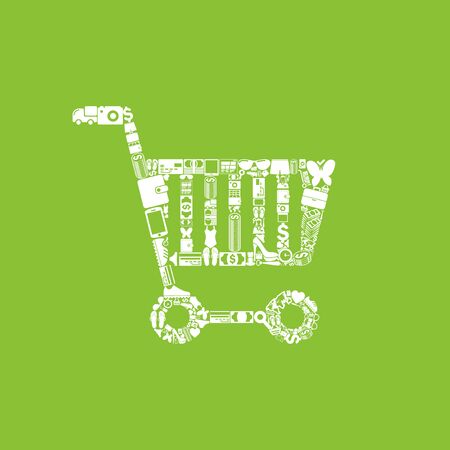 trolley iconのイラスト素材