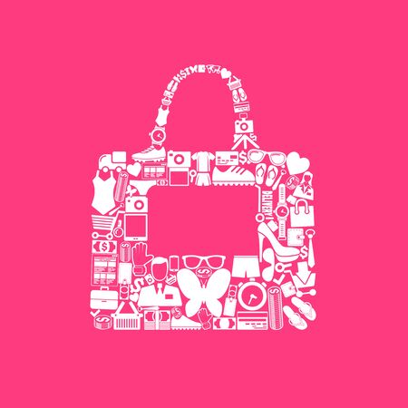 bag iconのイラスト素材