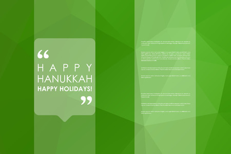 Set of brochure, poster templates in Hanukkah style. Beautiful design and layoutのイラスト素材