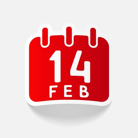 realistic design element: Valentineのイラスト素材