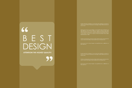 Set of brochure, poster templates in business style. Beautiful design and layoutのイラスト素材