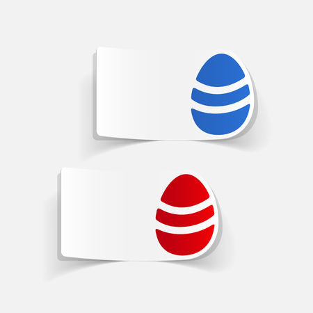 realistic design element: easter eggのイラスト素材