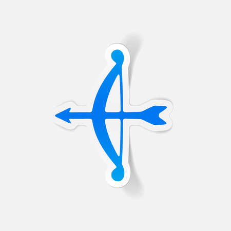 Realistic design element: archeryのイラスト素材