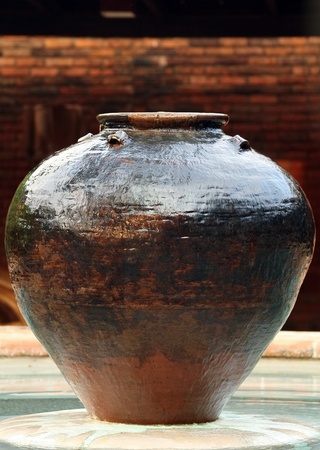 clay jugの写真素材