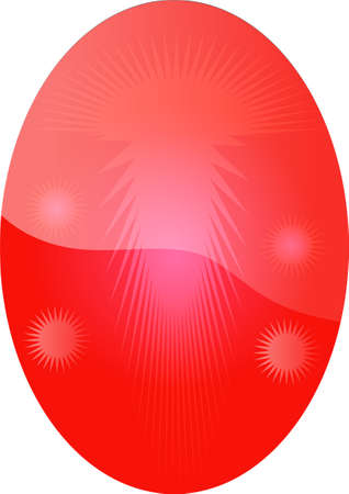 red easter egg - vectprのイラスト素材