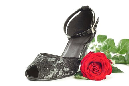 One black pumpsの写真素材