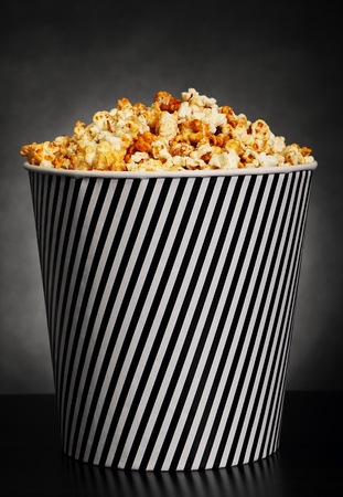 Popcorn boxの写真素材