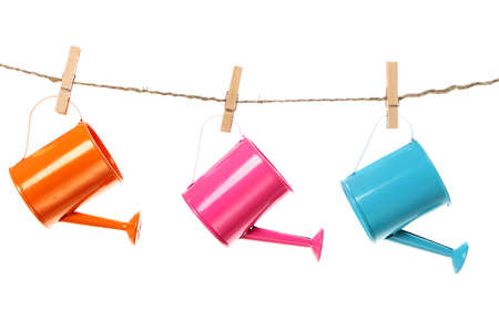 The watering cansの写真素材