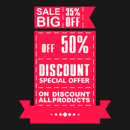 Super sale, paper banner, sale background, big sale,poster saleのイラスト素材