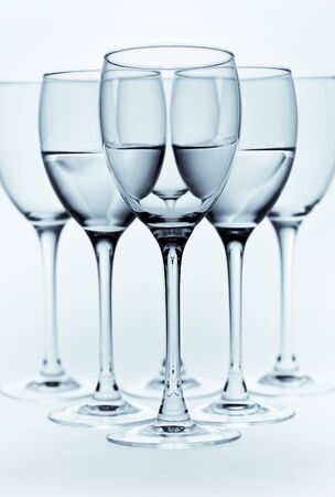 house, pure, clean, glass, studio, kitchen, crystal, glasswareの写真素材