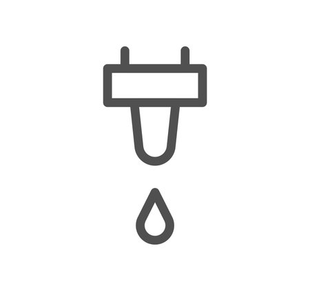 Skin care related icon outline and linear vector.のイラスト素材