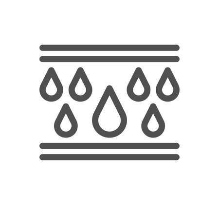 Skin care related icon outline and linear vector.のイラスト素材