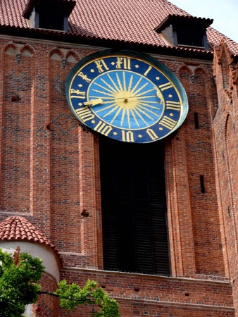 Old clock tower. の写真素材