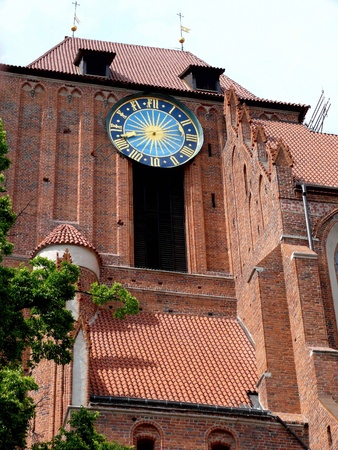 Old clock tower. の写真素材