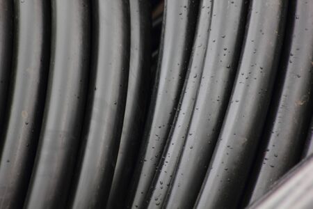 Pipes. Texture. Drop. の写真素材