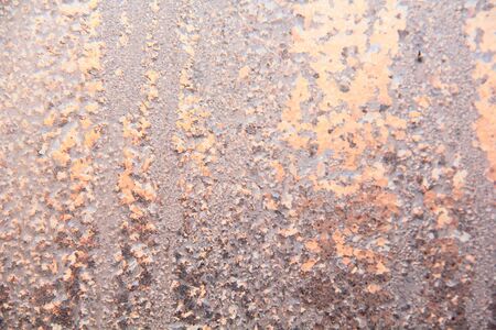 Window frost  Dawn の写真素材