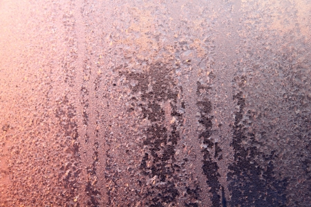 Window frost  Dawn  の写真素材