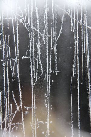 Window frost  Rural  の写真素材
