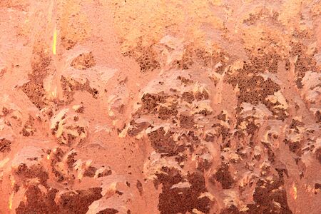 Window frost  Dawn  Frosty patterns の写真素材