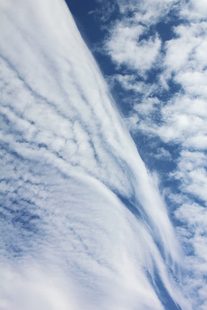 Cirrus clouds  の写真素材