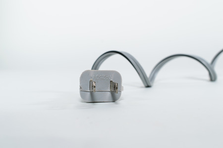 Plugs Isolated on White Background .の写真素材