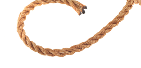 rope isolated on white background