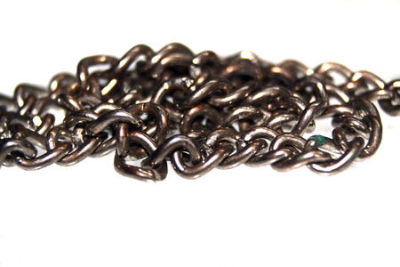 chain isolated on white background