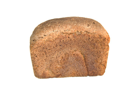 bread isolated on white backgroundの写真素材
