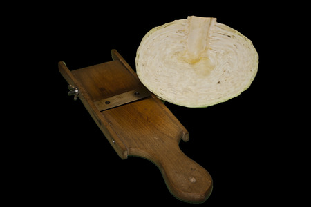 kitchen tool isolated on black backgroundの写真素材