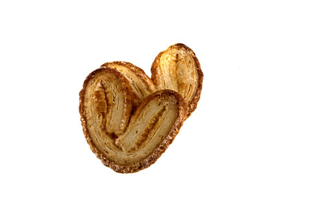 cookie isolated on white backgroundの写真素材