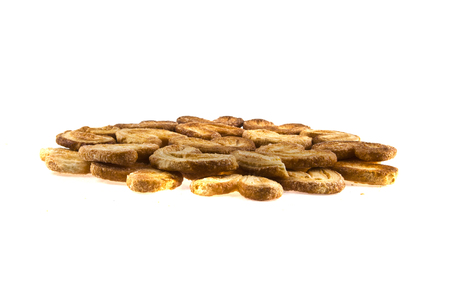 cookie isolated on white backgroundの写真素材
