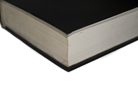 book isolated on white backgroundの写真素材