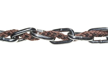 chain isolated on white background