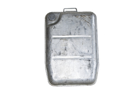 canister isolated on white backgroundの写真素材