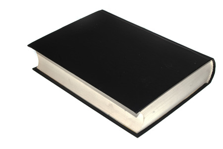 book isolated on white backgroundの写真素材