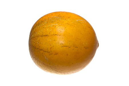 melon isolated on white backgroundの写真素材