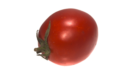 tomato isolated on white backgroundの写真素材