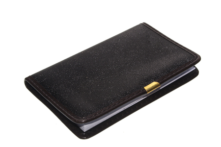 notebook isolated on white backgroundの写真素材