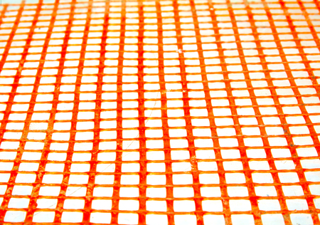 construction mesh isolated on white background