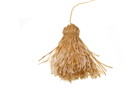 rope isolated on white backgroundの写真素材