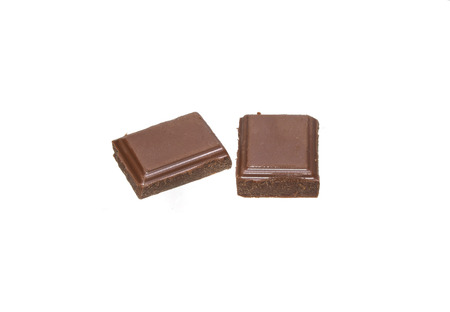chocolate isolated on white background