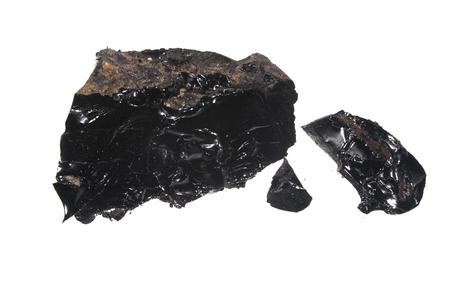 tar isolated on white backgroundの写真素材