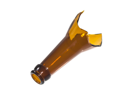 bottle isolated on white backgroundの写真素材