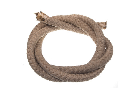 rope isolated on white background